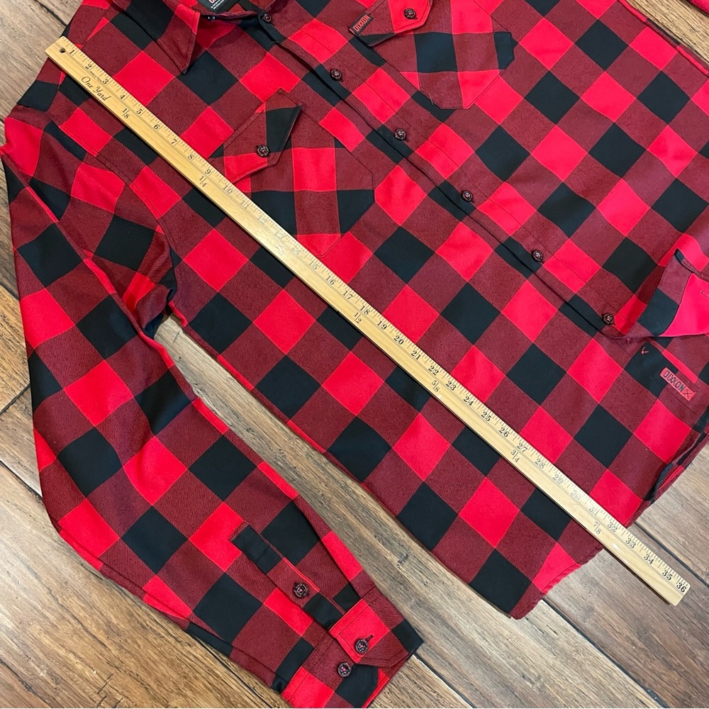 DIXXON Flannel Co, REDRUM Long Sleeve Button Up Shirt - Picture 10 of 10